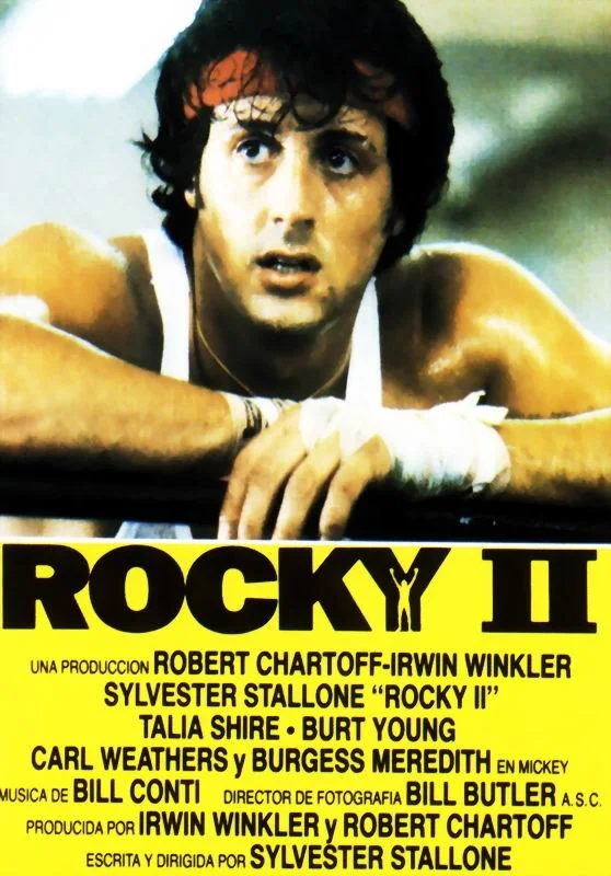 Rocky 2 Sylvester Stallone 35mm Film Cell strip very Rare var_e, image 2