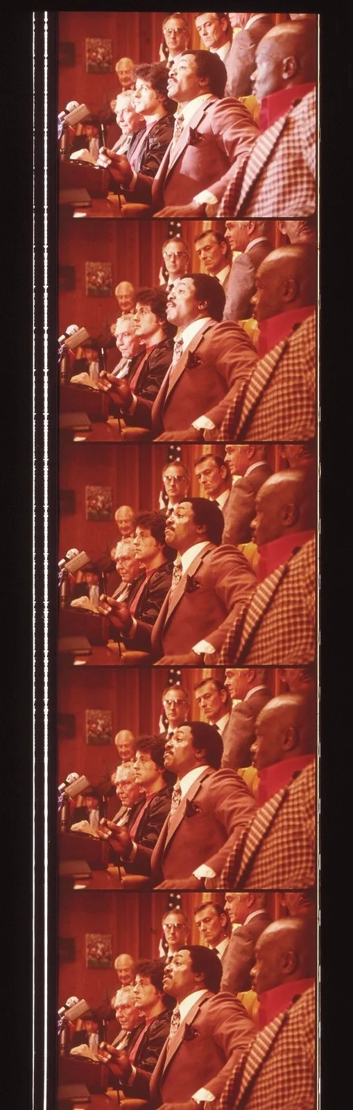 Rocky 2 Sylvester Stallone 35mm Film Cell strip very Rare var_e, image 3