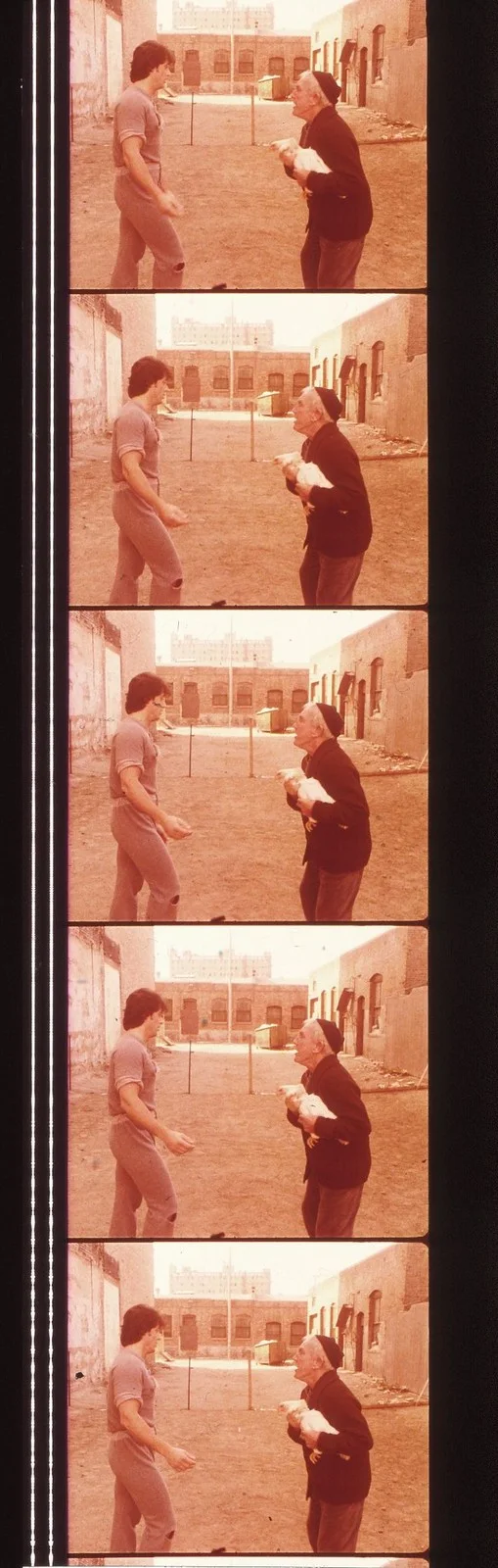 Rocky 2 Sylvester Stallone 35mm Film Cell strip very Rare var_e, image 4