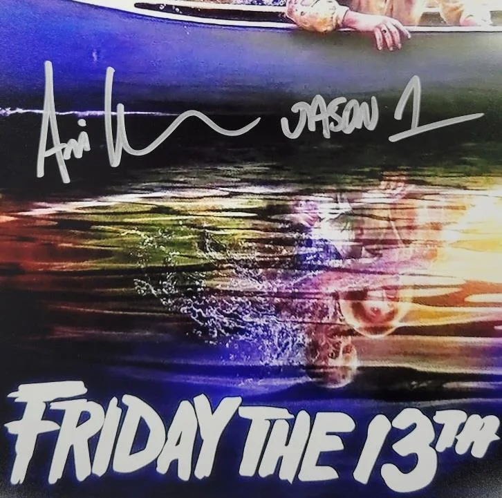 Ari Lehman — Ari Lehman signed "Jason 1" Friday the 13th 11x14 photo autograph Beckett BAS, изображение 2