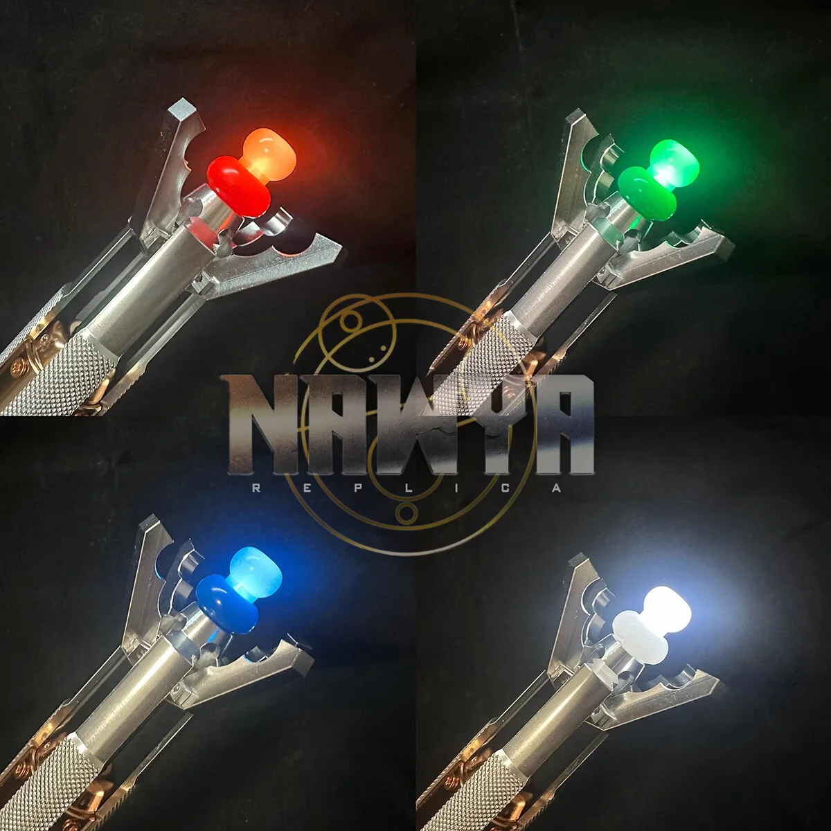 NAWYA Doctor Who 11th Metal Sonic Screwdriver LED Light Prop Cosplay Replica New, изображение 2