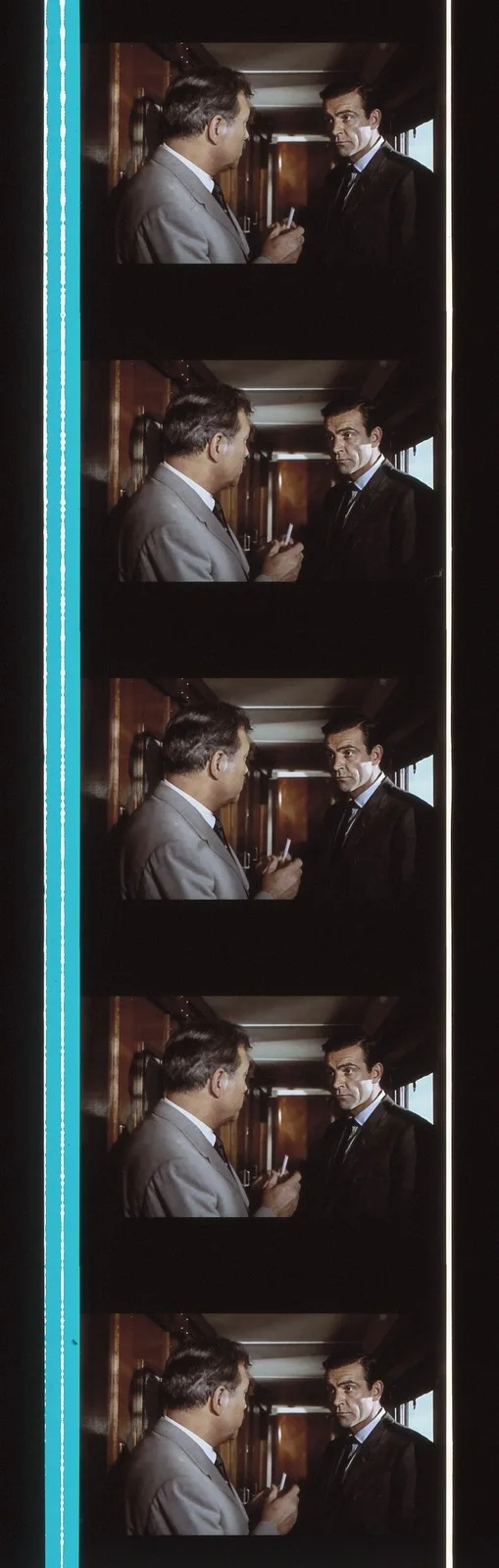 From Russia With Love James Bond 35mm Film Cell strip very Rare var_b, изображение 4