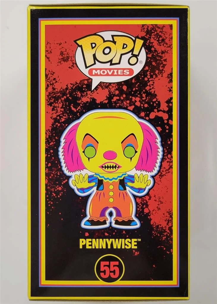 Tim Curry — Tim Curry signed Pennywise IT Blacklight Funko Pop! 55 autograph ~ JSA, image 5