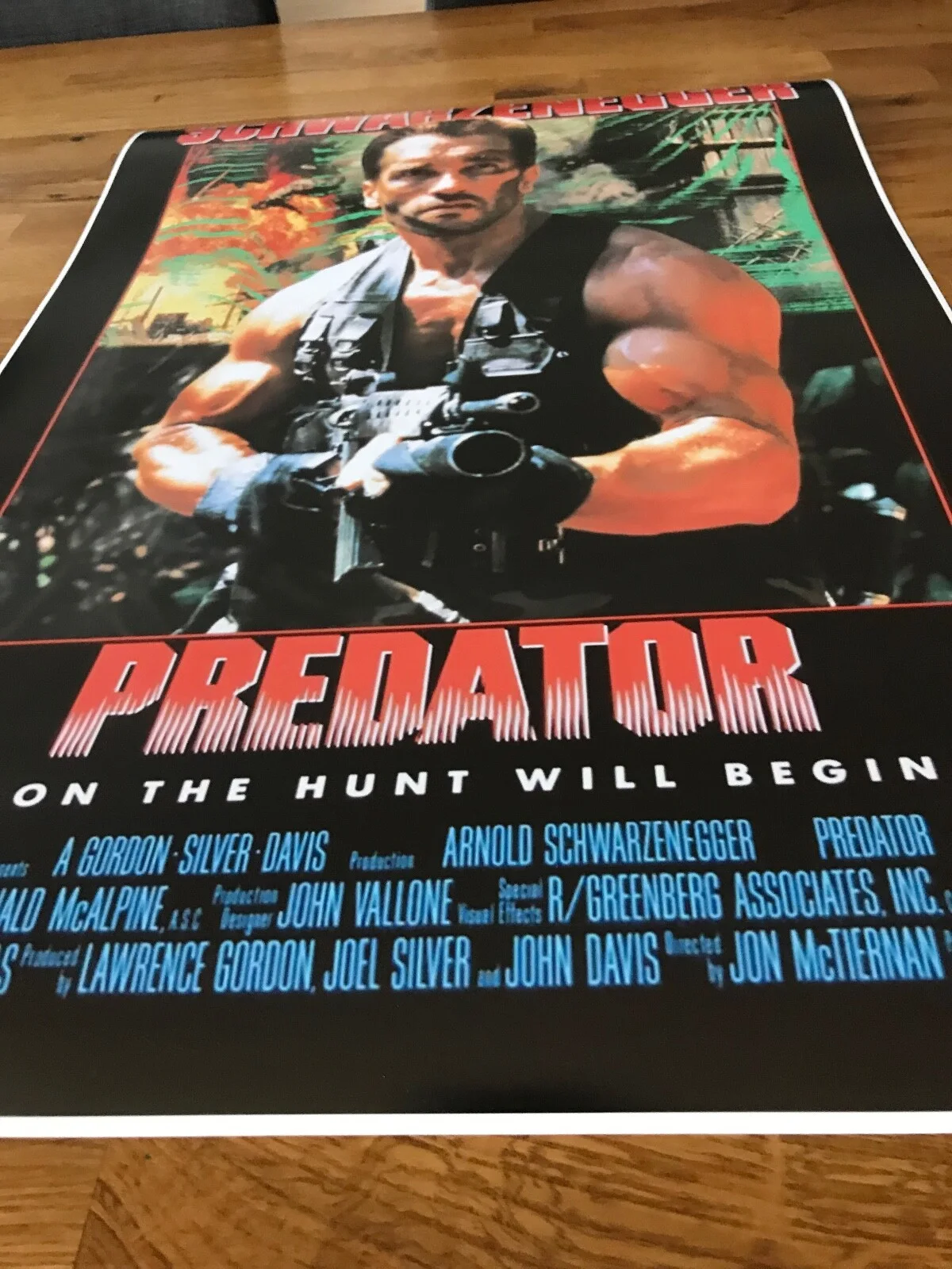 Large Movie Poster Predator 430mm x 660mm (bit Bigger Than A2), image 2