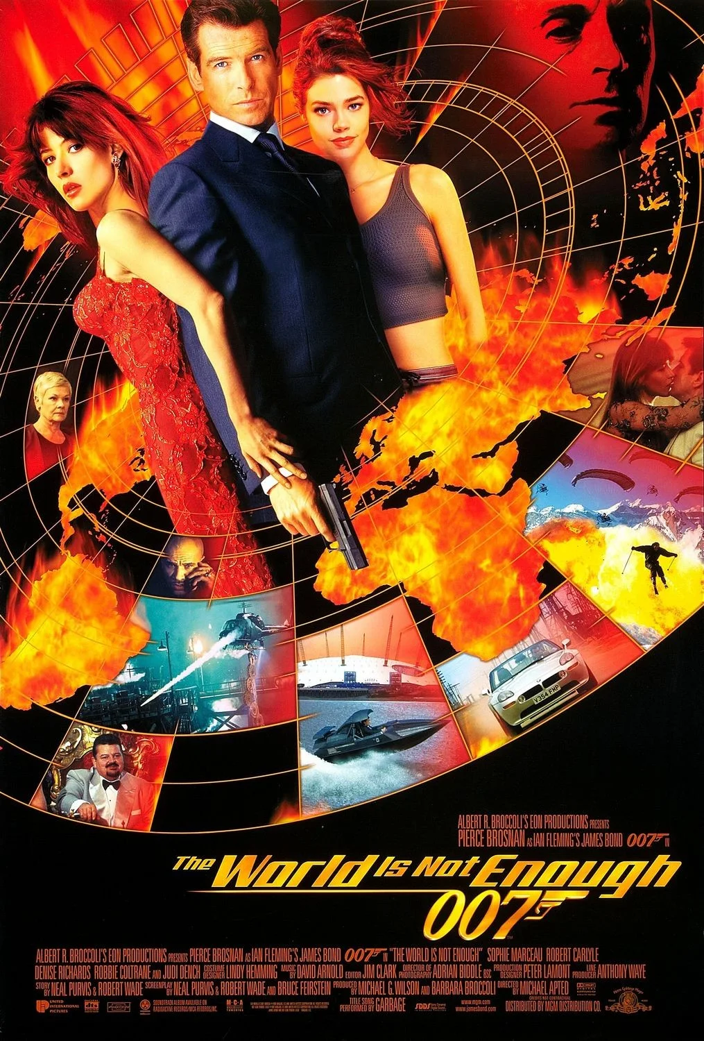 The World is not Enough James Bond 35mm Film Cell strip very Rare var_b, image 2