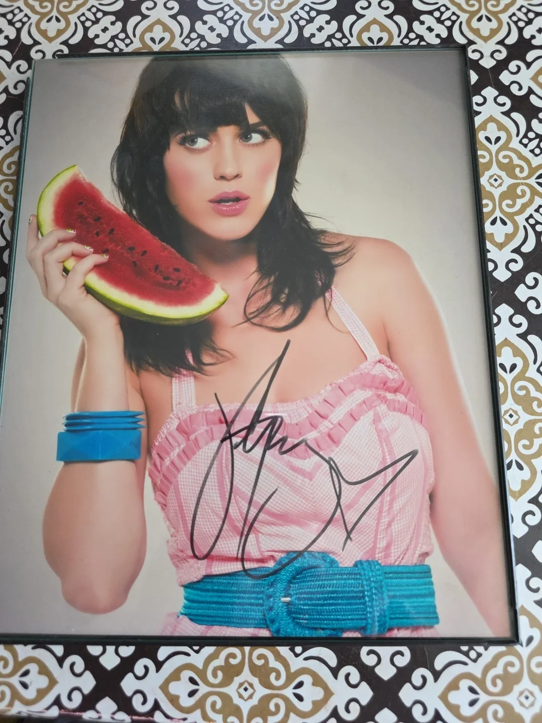 katy perry signed picture, image 2