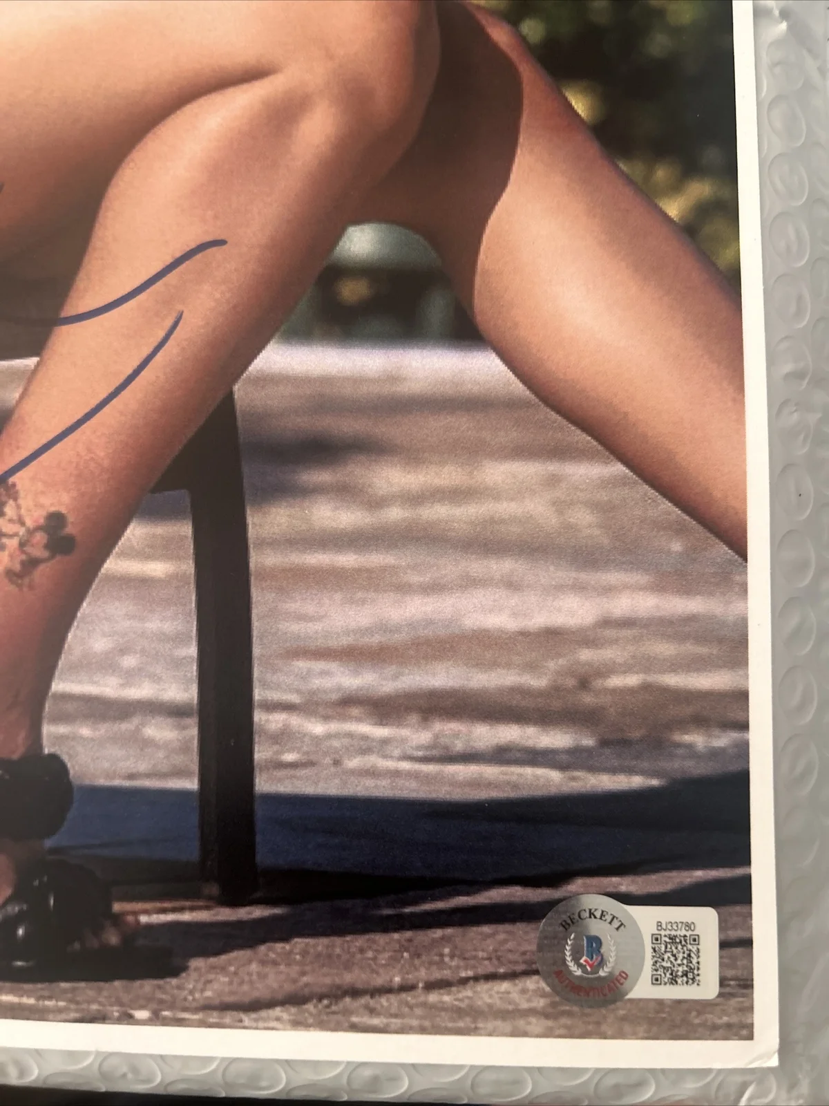 Michin Mia Yim Signed Photo WWE Wrestling BAS Beckett BJ33780, image 3
