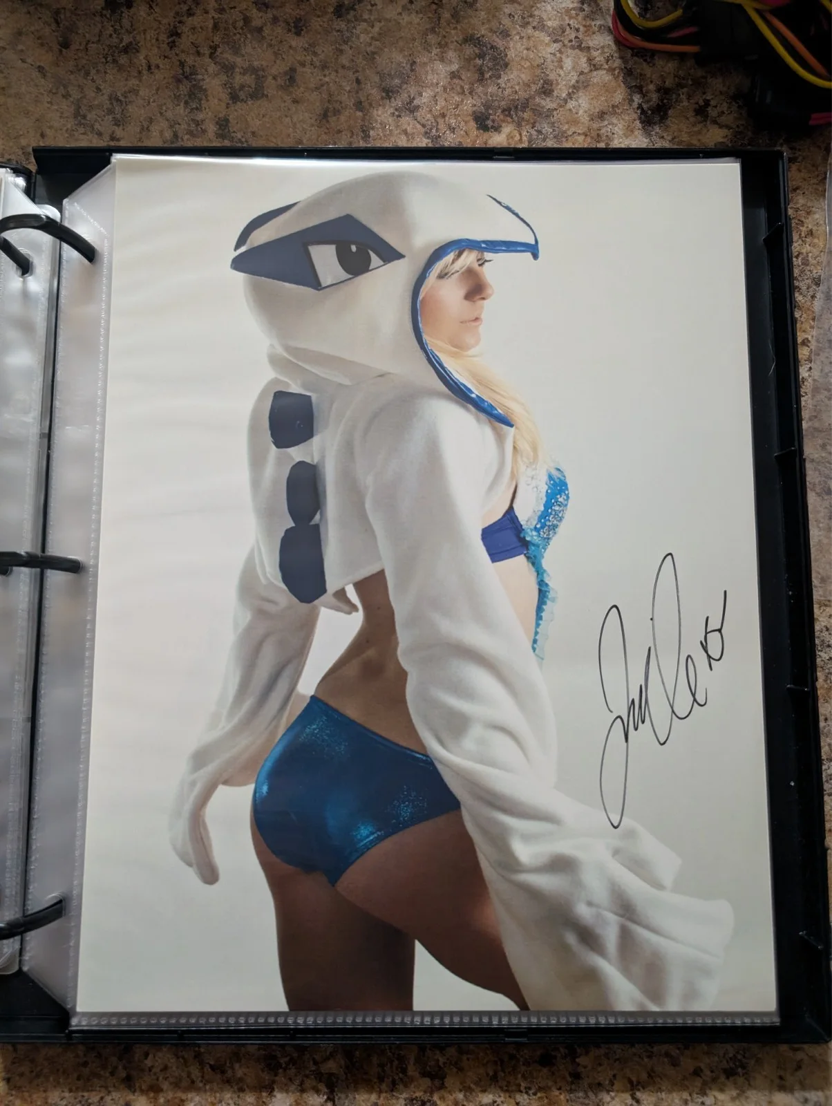 Jessica Nigri — jessica nigri signed cosplay photo print, image 2