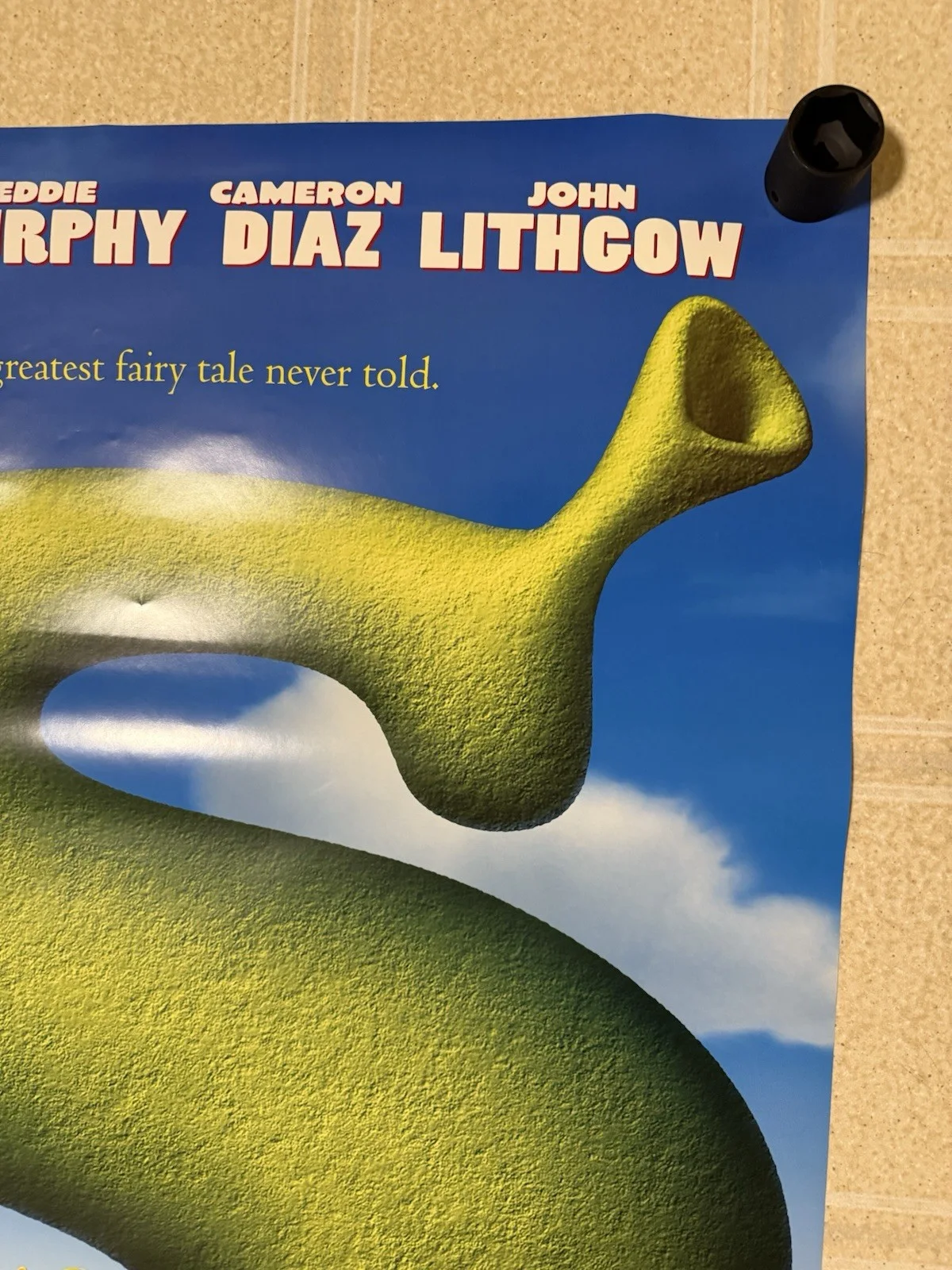 Original 2001 Vintage SHREK 27x40 DS Movie Poster / MIKE MYERS Eddie Murphy, изображение 5