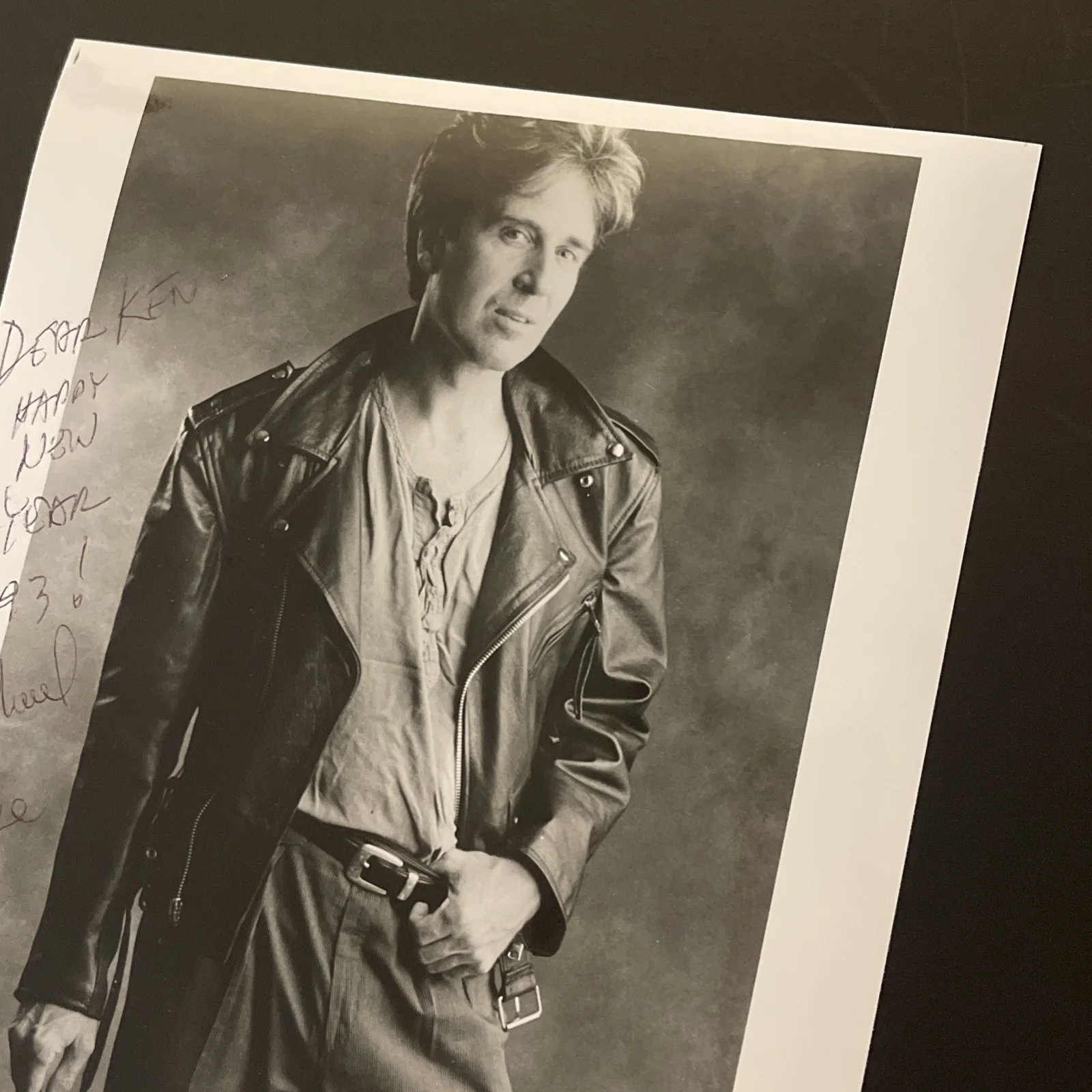 MICHAEL CASE: HAND Signed CelebrityPhoto 8 x 10”/ KSK, image 3