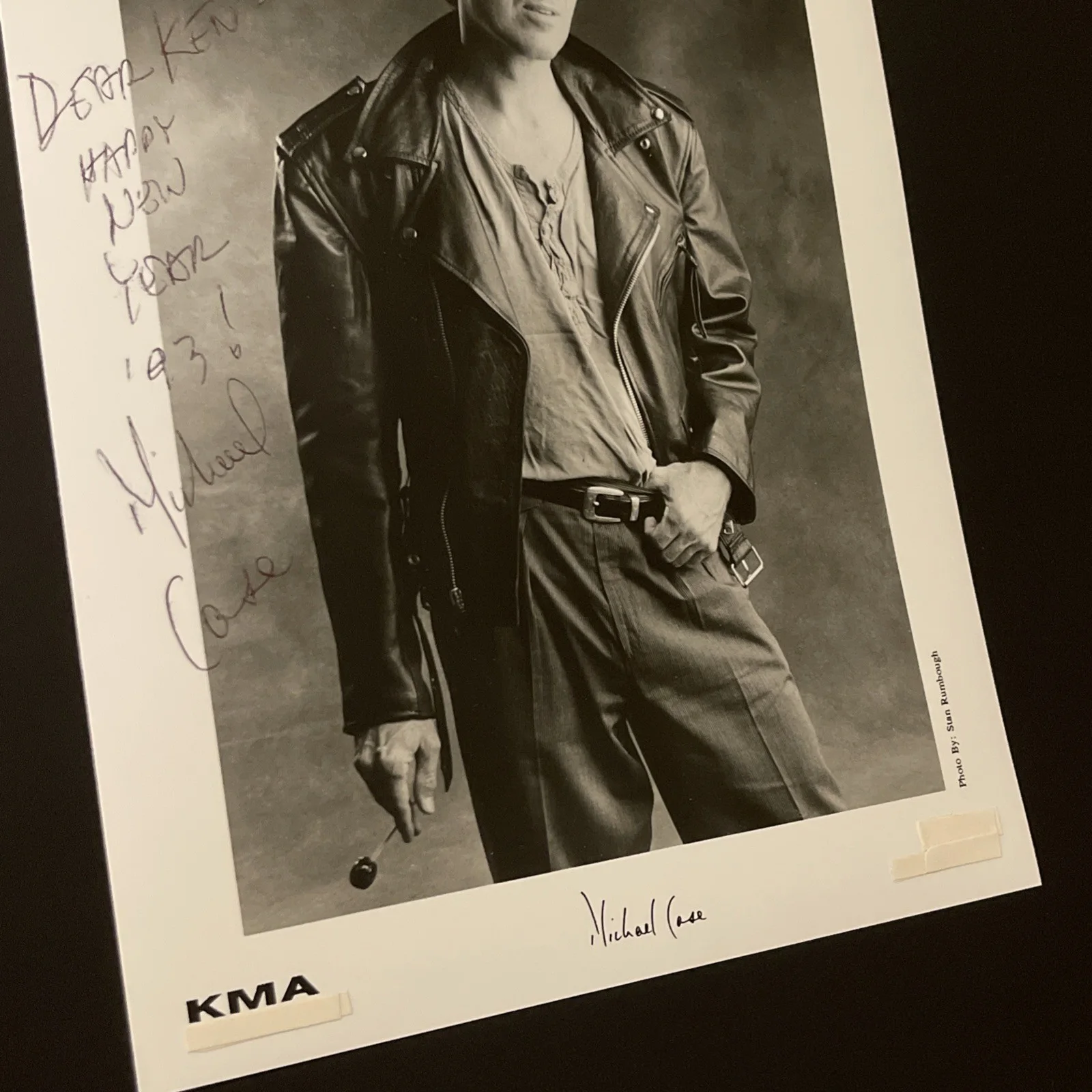 MICHAEL CASE: HAND Signed CelebrityPhoto 8 x 10”/ KSK, image 4