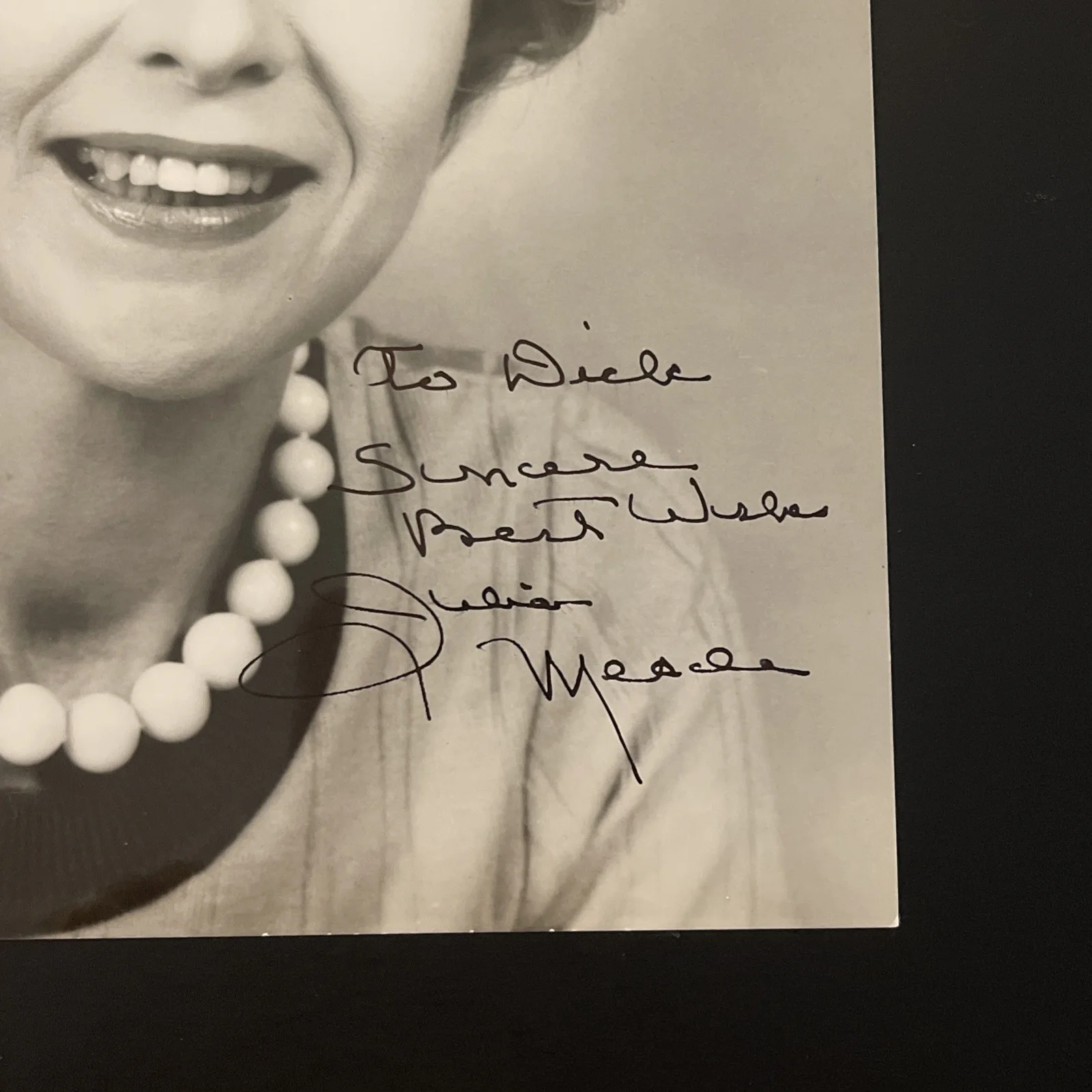 Julia Meade: Hand Signed Celebrity Photograph 8 x 10 Inches / KSK, image 2