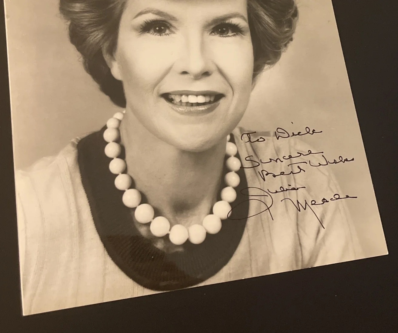Julia Meade: Hand Signed Celebrity Photograph 8 x 10 Inches / KSK, image 4