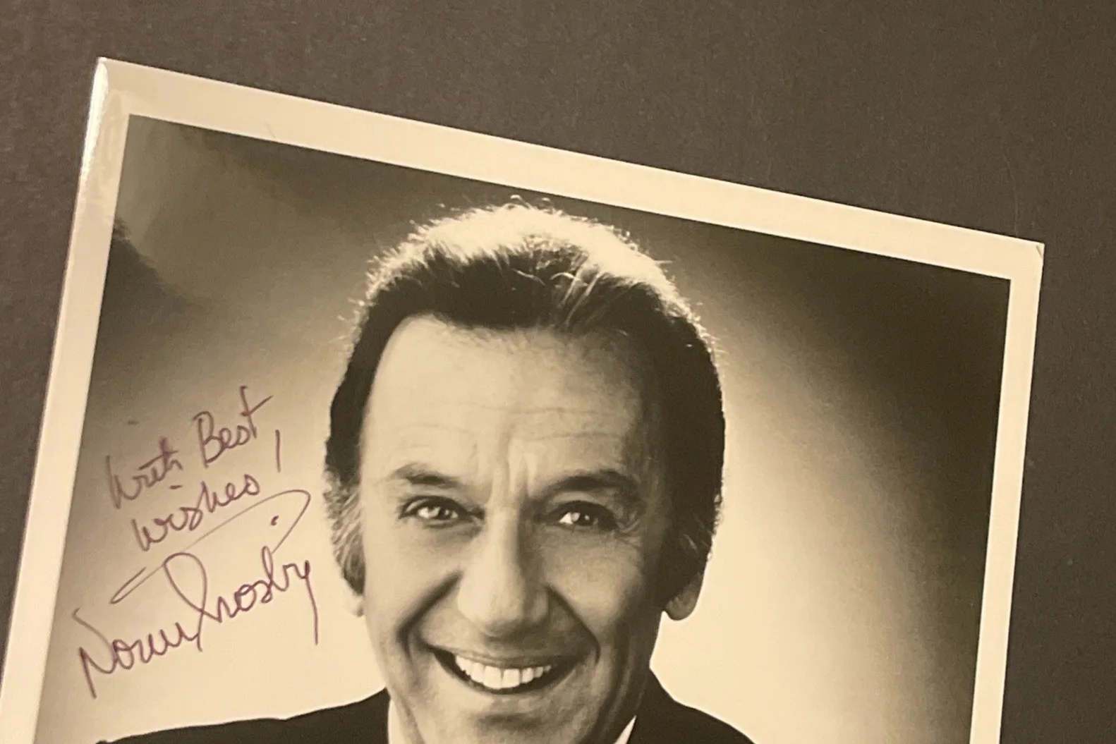 Norm Crosby Comedian: Hand Signed Celebrity Photograph 8 x 10 Inches / KSK, изображение 3