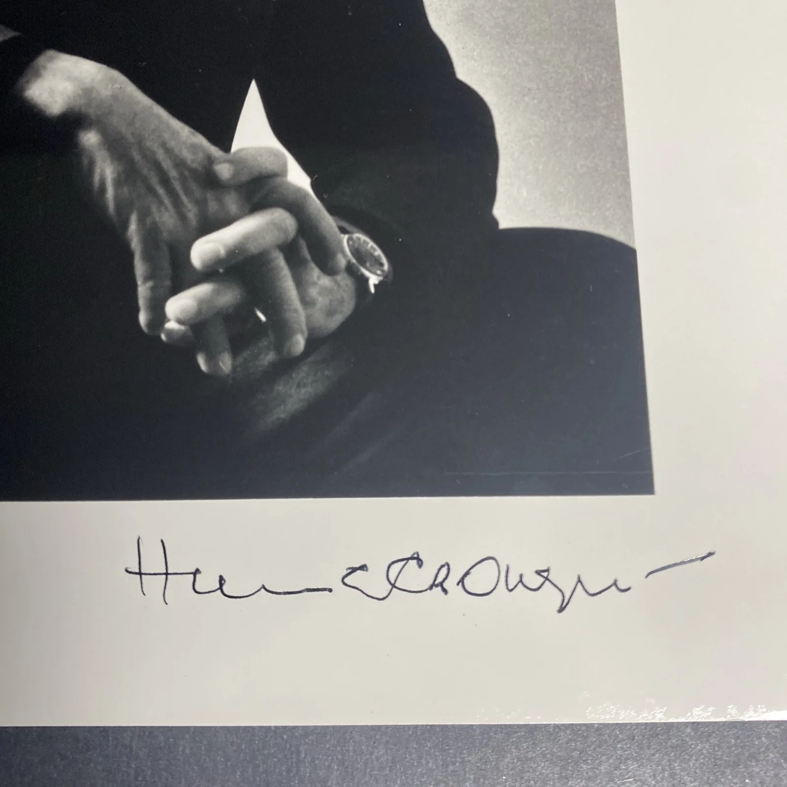 Hume Cronyn: Hand Signed Celebrity Photograph 8 x 10 Inches / KSK, image 2