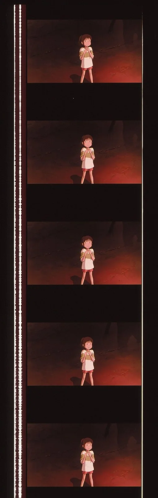Spirited Away 35mm Film Cell strip very Rare var_e, image 3