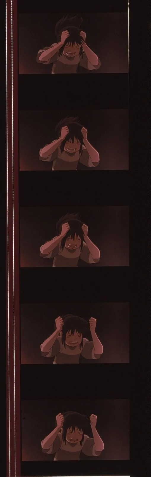 Spirited Away 35mm Film Cell strip very Rare var_e, image 4