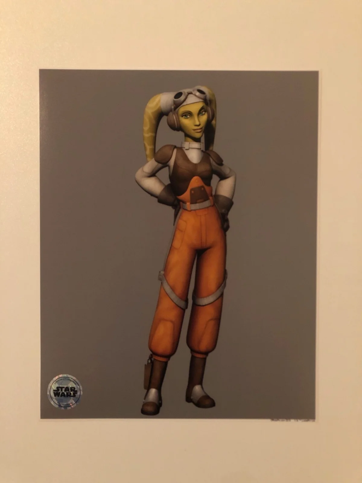 Star Wars Rebels OPX Official Pix 8x10 HERA [a] Photograph Blank Unsigned, image 2