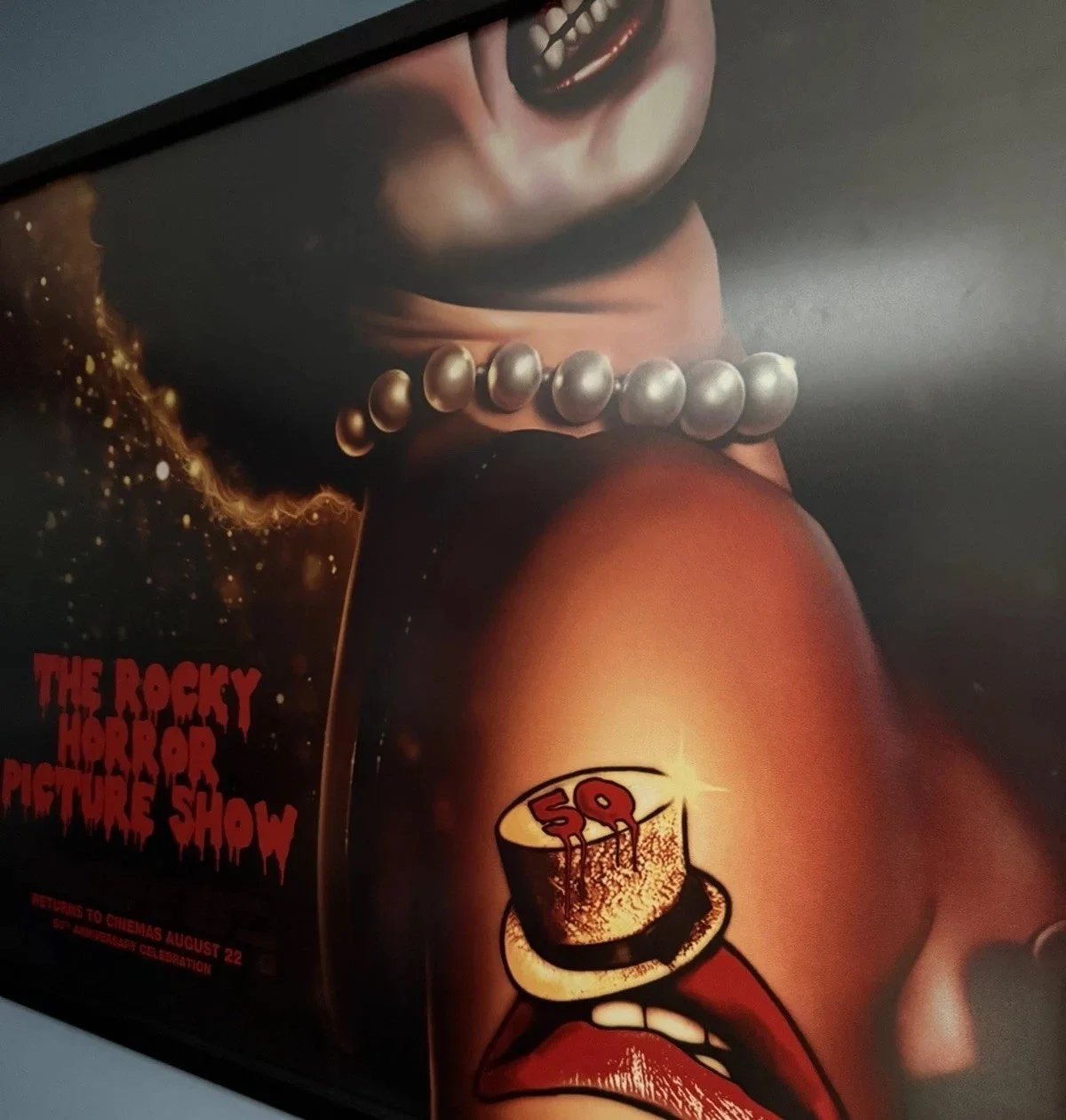 THE ROCKY HORROR PICTURE SHOW – QUAD CINEMA POSTER – 50TH ANN – 30 X 40 – ROLLED, image 2