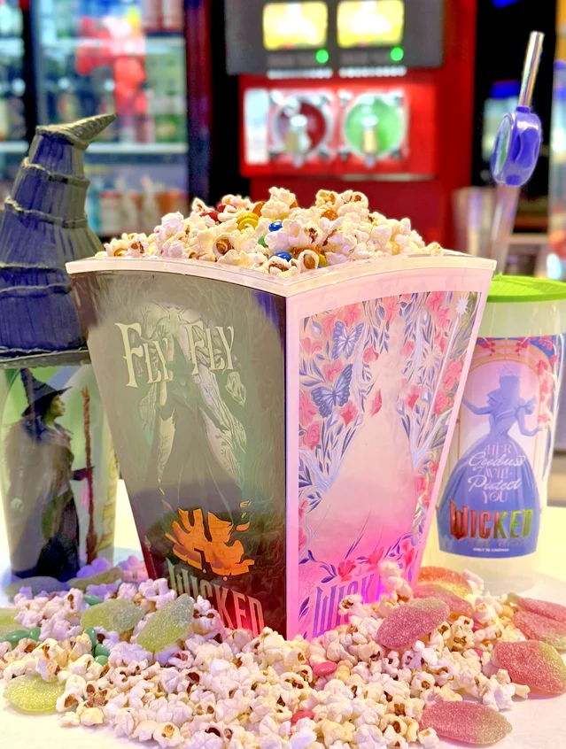 Wicked for Good Cineworld Limited Edition LED Light Up Popcorn Bucket Elphaba, image 2