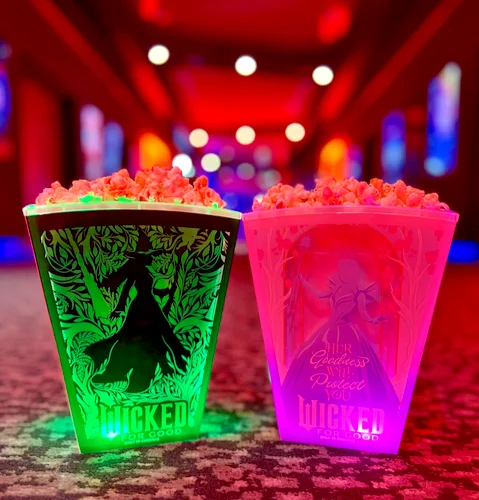 Wicked for Good Cineworld Limited Edition LED Light Up Popcorn Bucket Elphaba, image 3