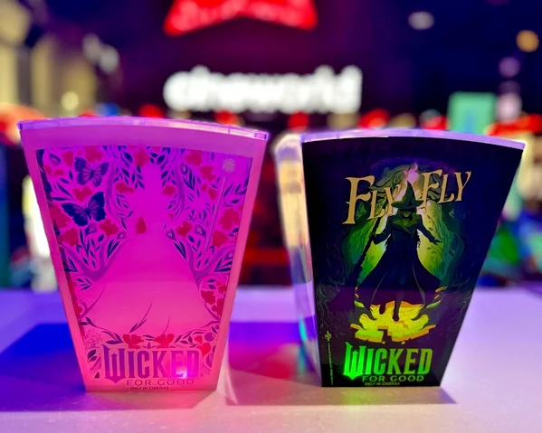 Wicked for Good Cineworld Limited Edition LED Light Up Popcorn Bucket Elphaba, image 5