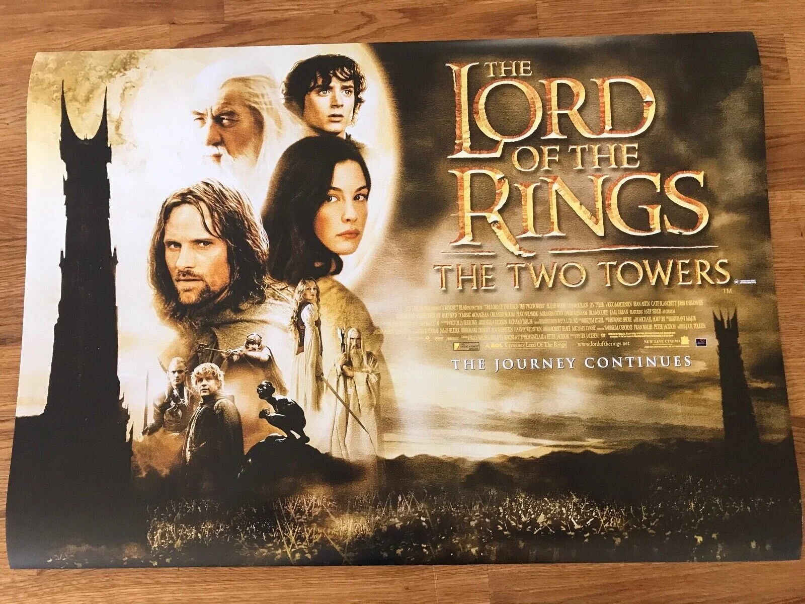 3 Posters Lord of the Rings size 420mm x 594mm (A2), изображение 2