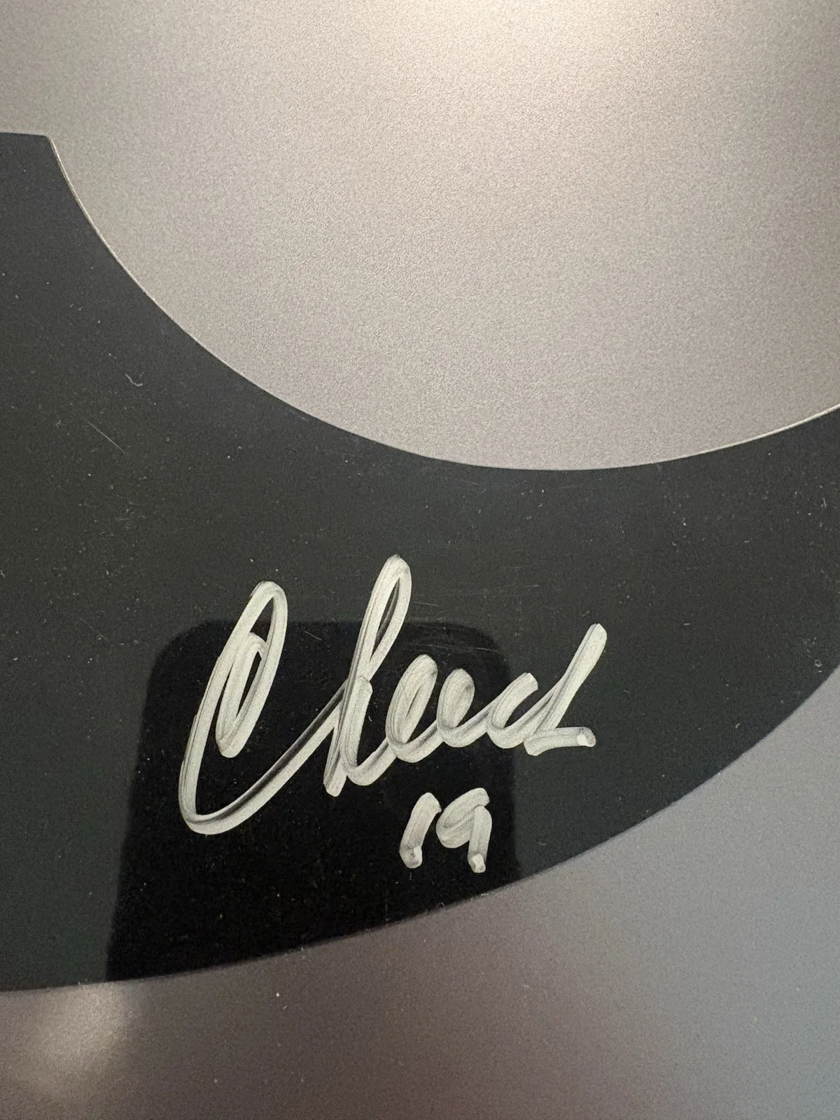 Cheech Marin and Tommy Chong Dual Signed Autograph Acoustic Guitar Pickguard JSA, image 2