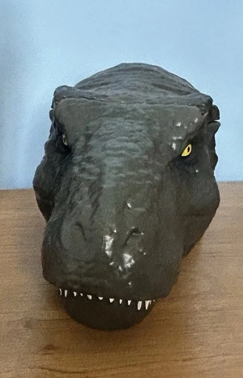 Prehistoric Jurassic World Rebirth Park Popcorn Bucket Head UK GSP ✅, изображение 2