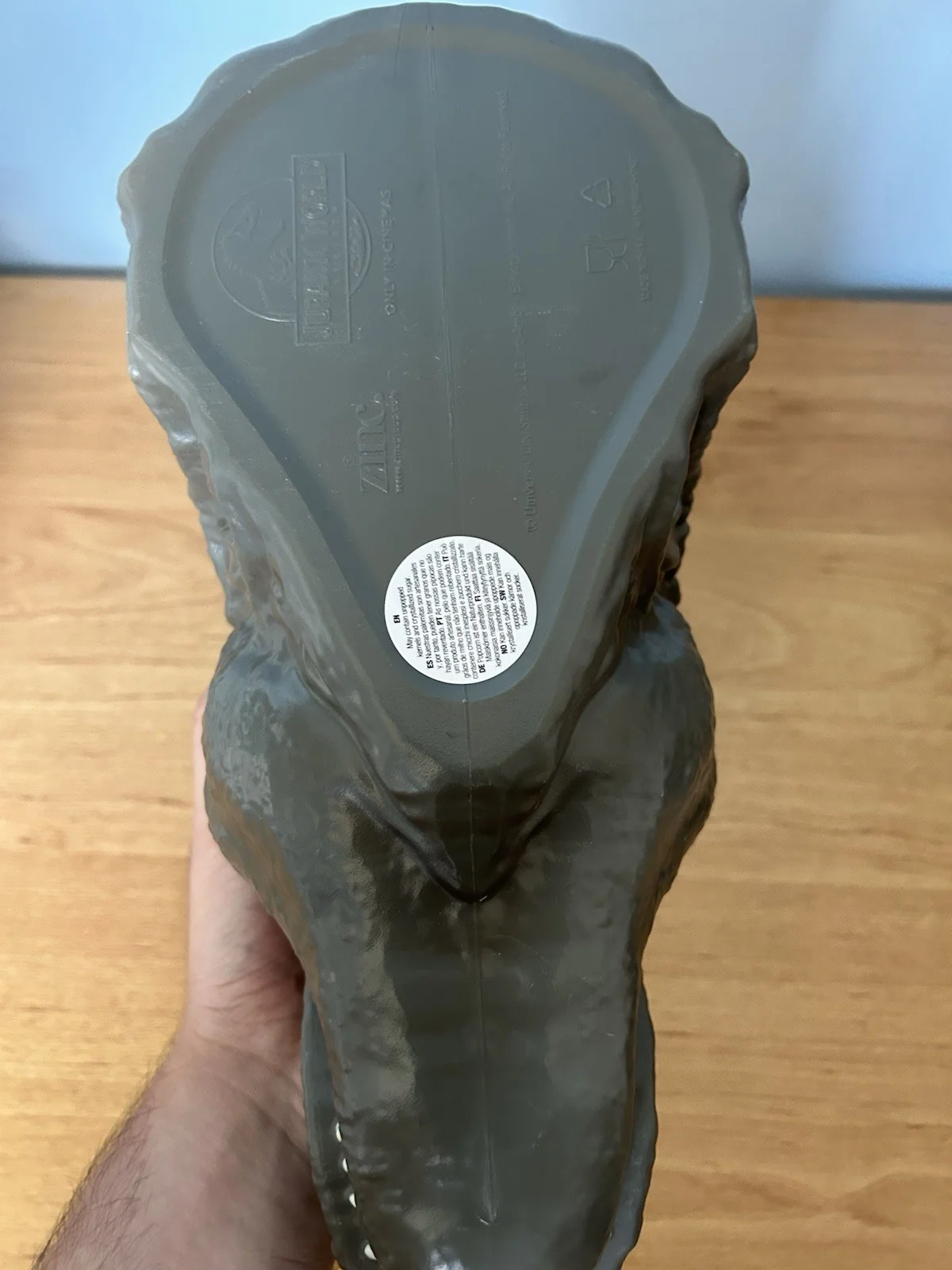 Prehistoric Jurassic World Rebirth Park Popcorn Bucket Head UK GSP ✅, изображение 4