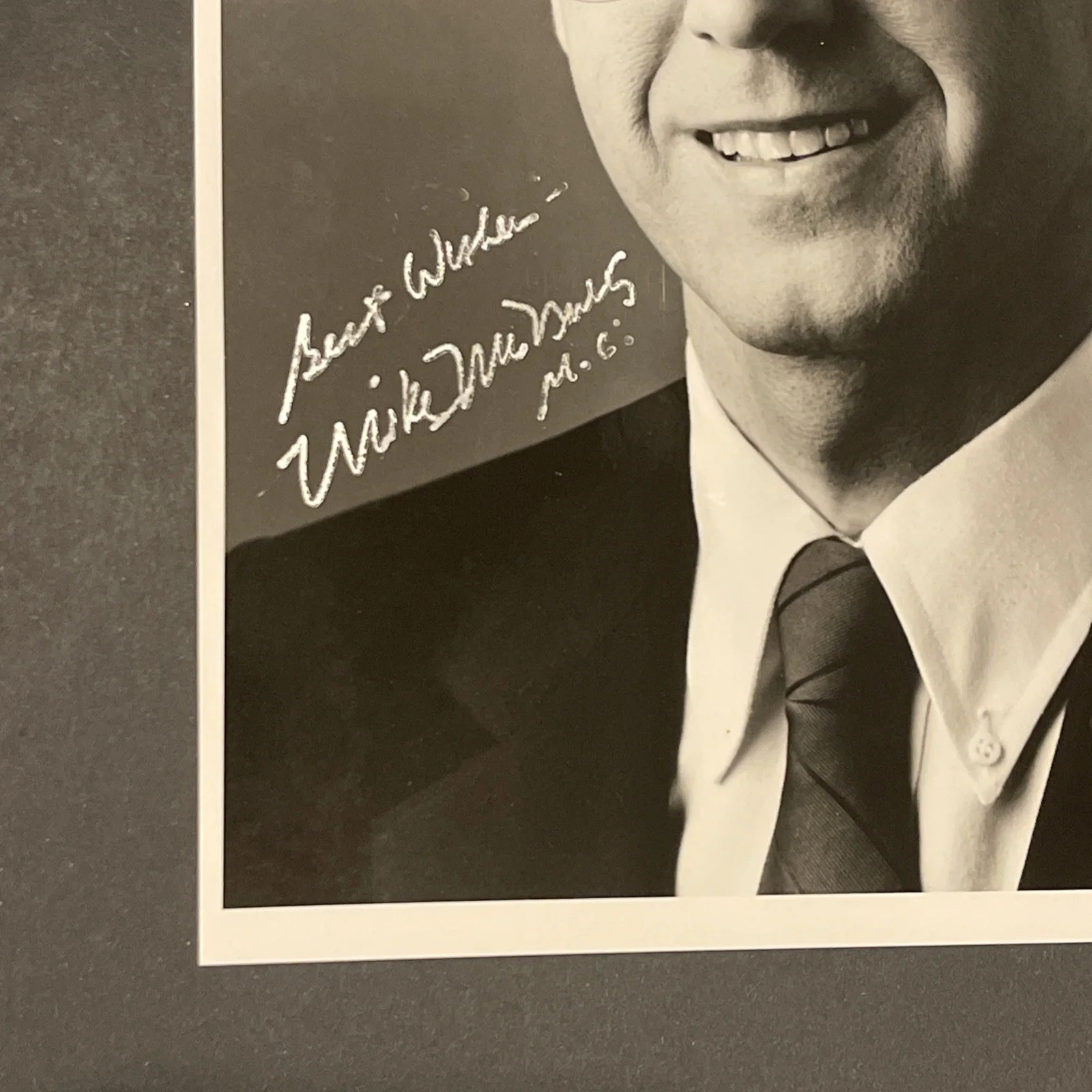 Michael McNulty US House Rep NY: Signed Political Leader Photo 8x10 “ / KSK, изображение 2