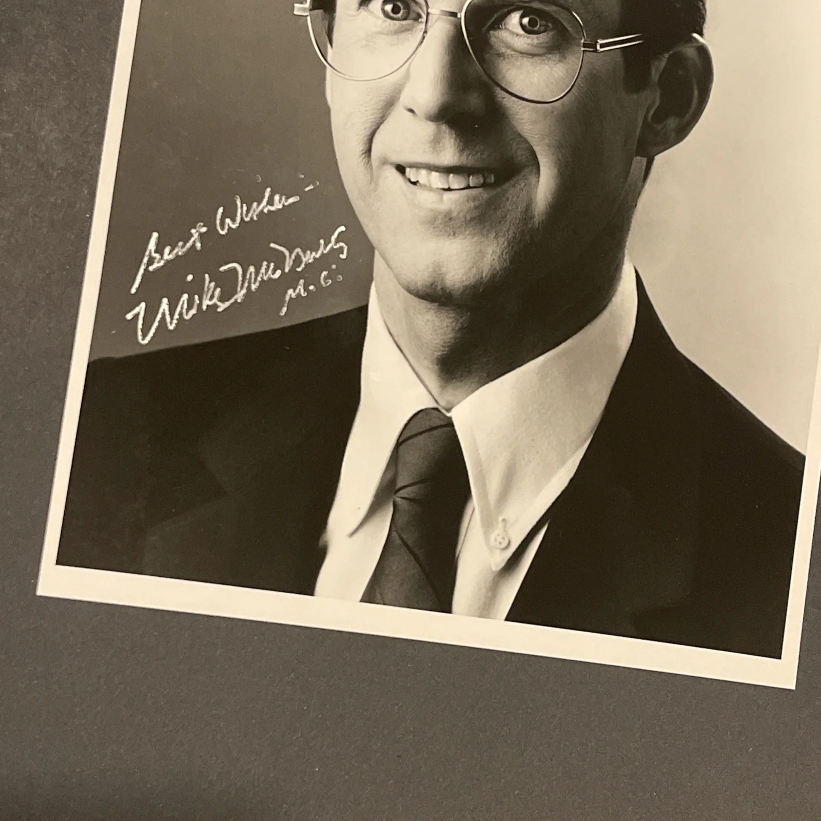 Michael McNulty US House Rep NY: Signed Political Leader Photo 8x10 “ / KSK, изображение 4