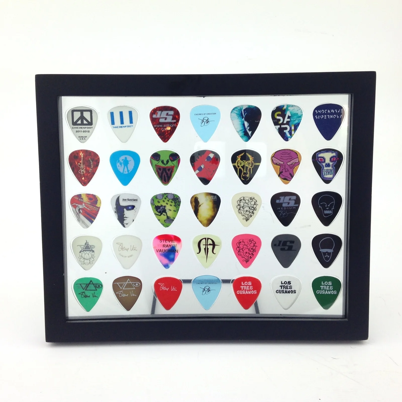 PLECTRUM SPECTRUM 8" x 10" Guitar Pick Display Frame - Clear - FRAME INCLUDED!, image 3