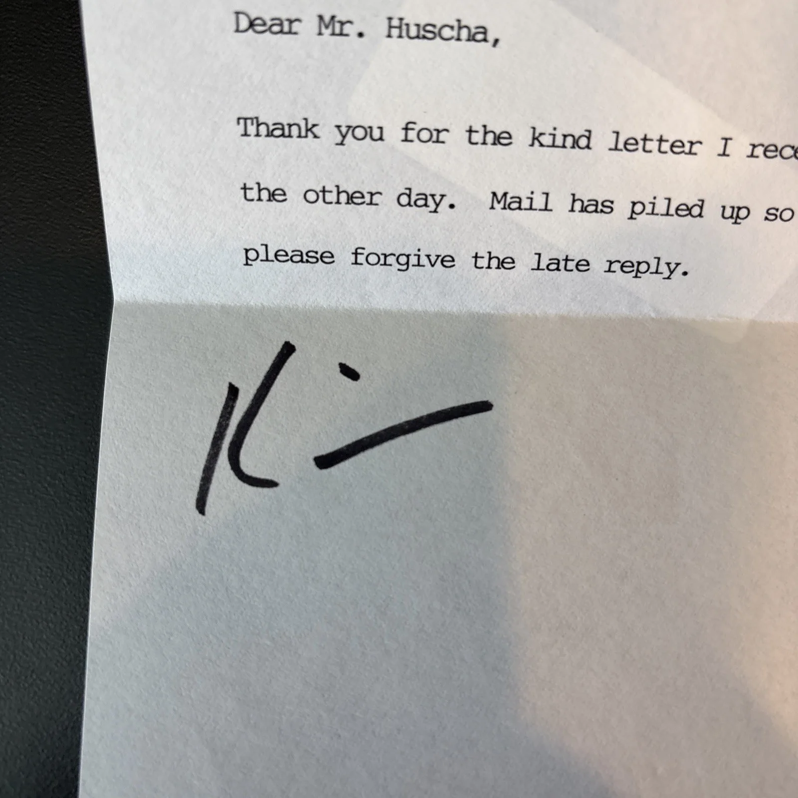 Kevin Spacey House Of Cards Autographed Signed Personal stationary, изображение 2