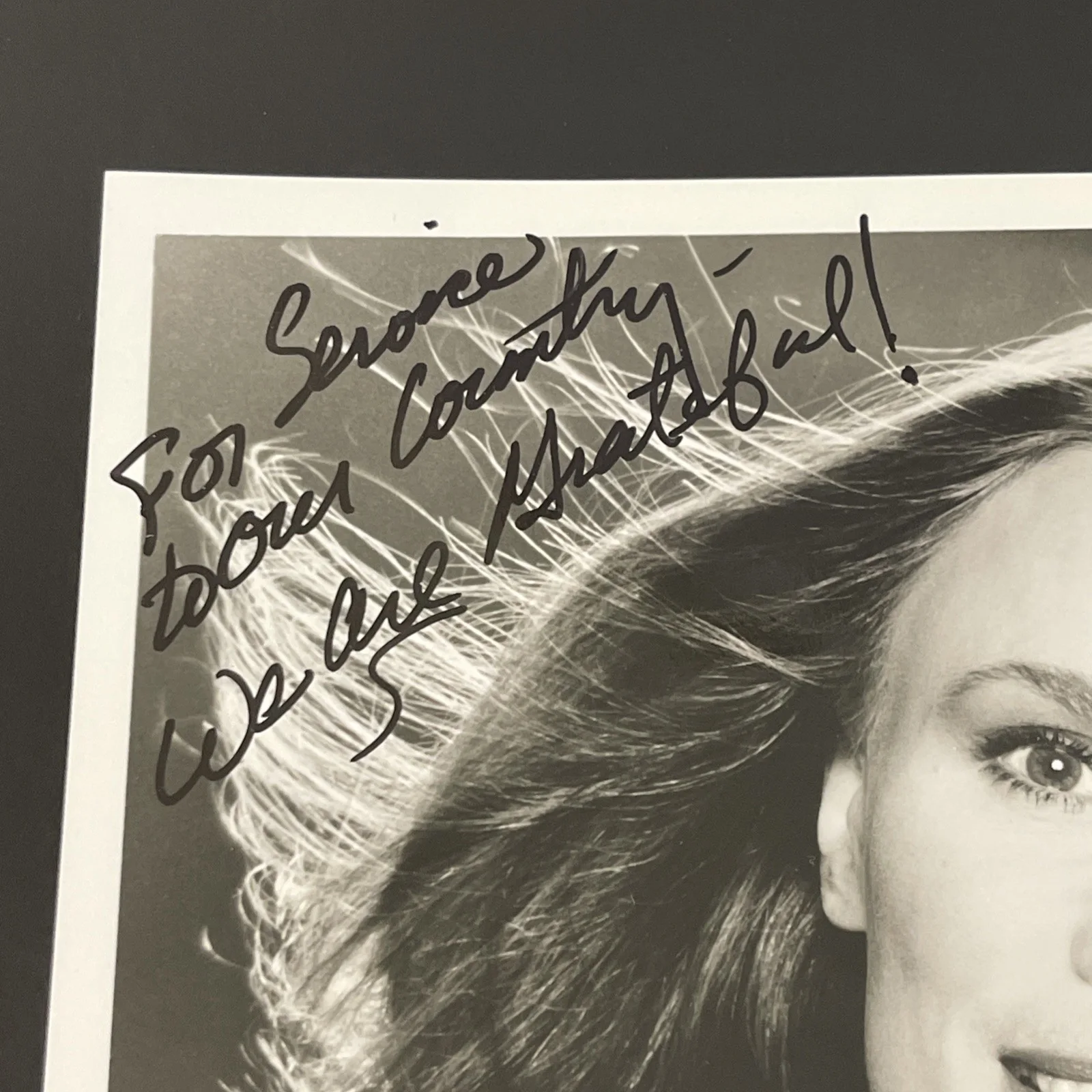 NANCY BLEIER: Hand Signed Celebrity Photo 8 x 10”/ KSK, image 2