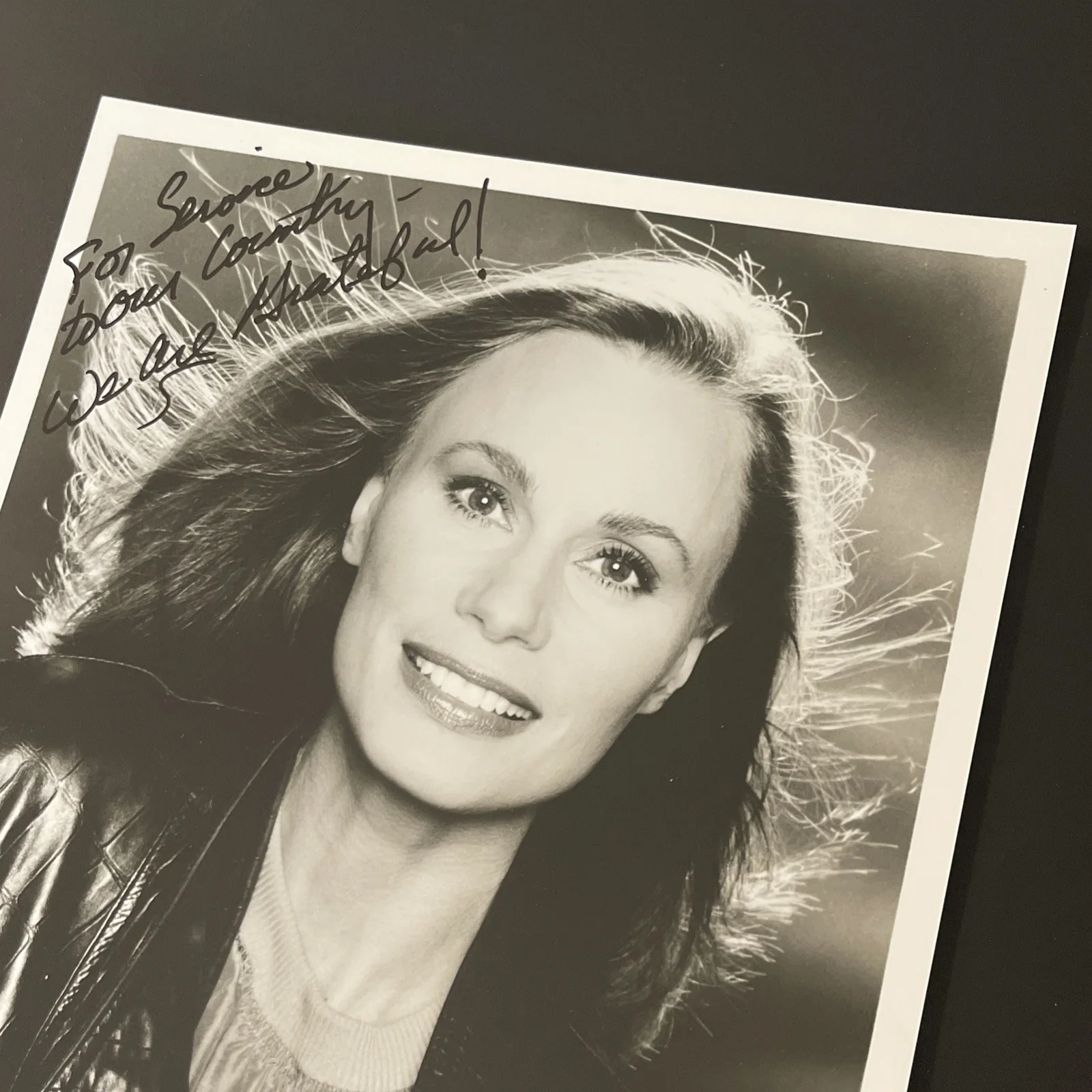 NANCY BLEIER: Hand Signed Celebrity Photo 8 x 10”/ KSK, image 4