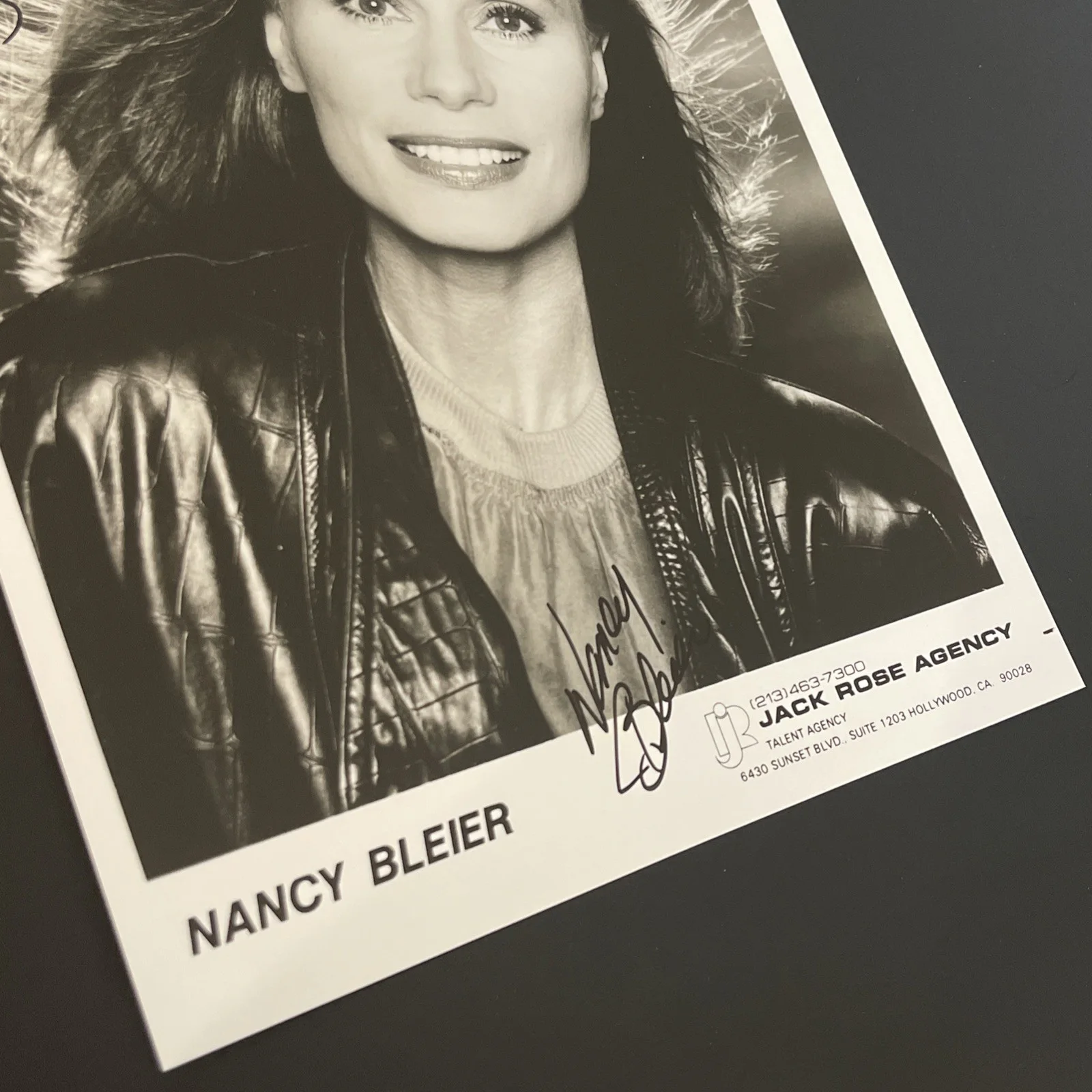 NANCY BLEIER: Hand Signed Celebrity Photo 8 x 10”/ KSK, image 5