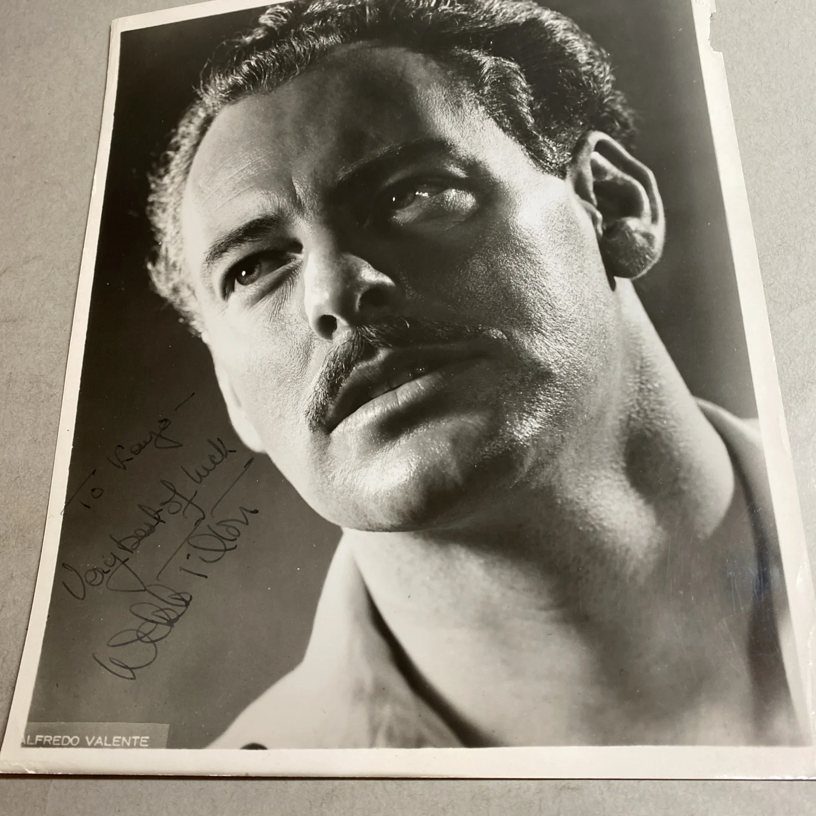 Alfredo Valente: Hand Signed Celebrity Photograph 8 x 10 Inches / KSK, изображение 4
