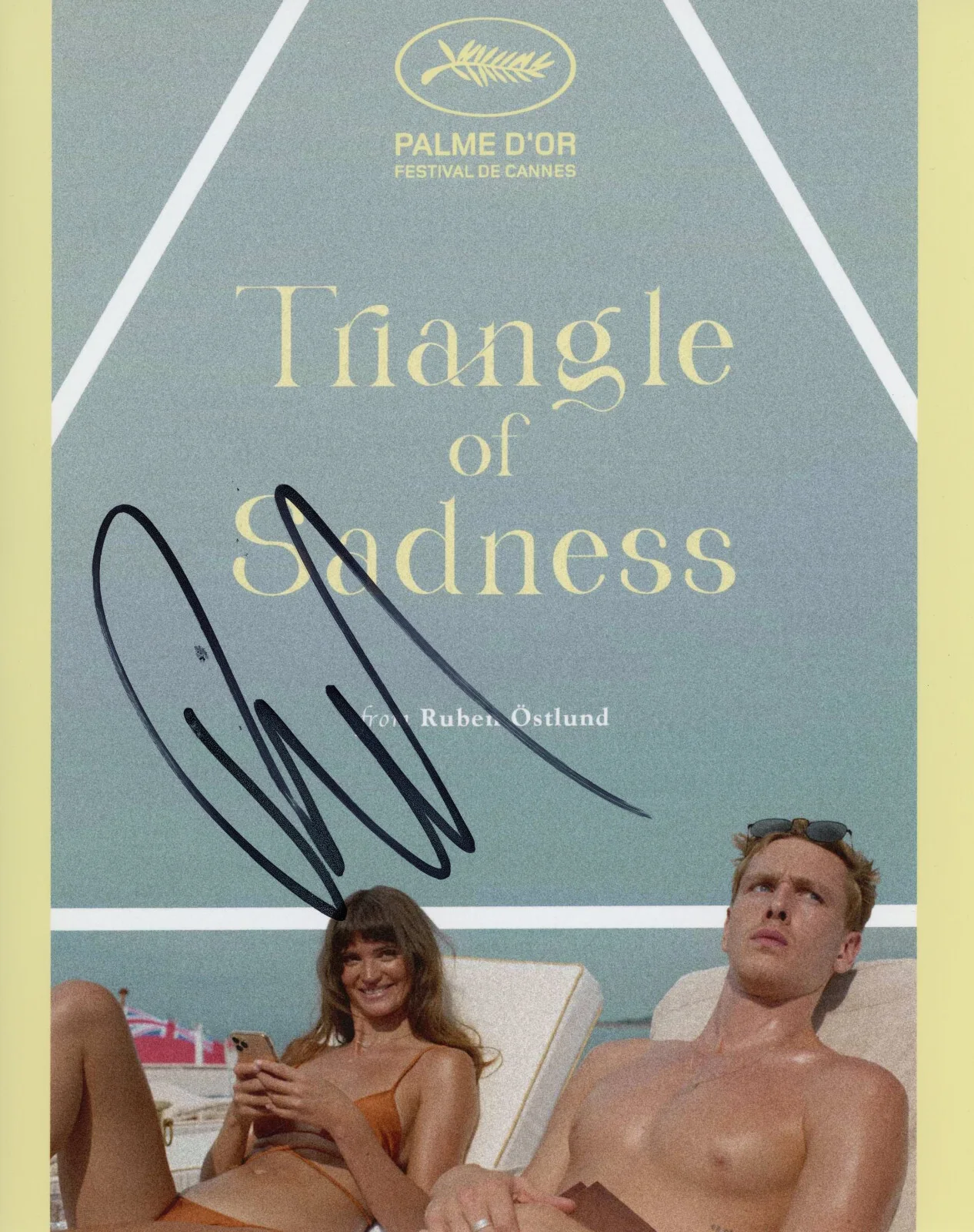 Ruben Ostlund Signed Autographed Triangle of Sadness 8x10 Photo PROOF ACOA C, image 2