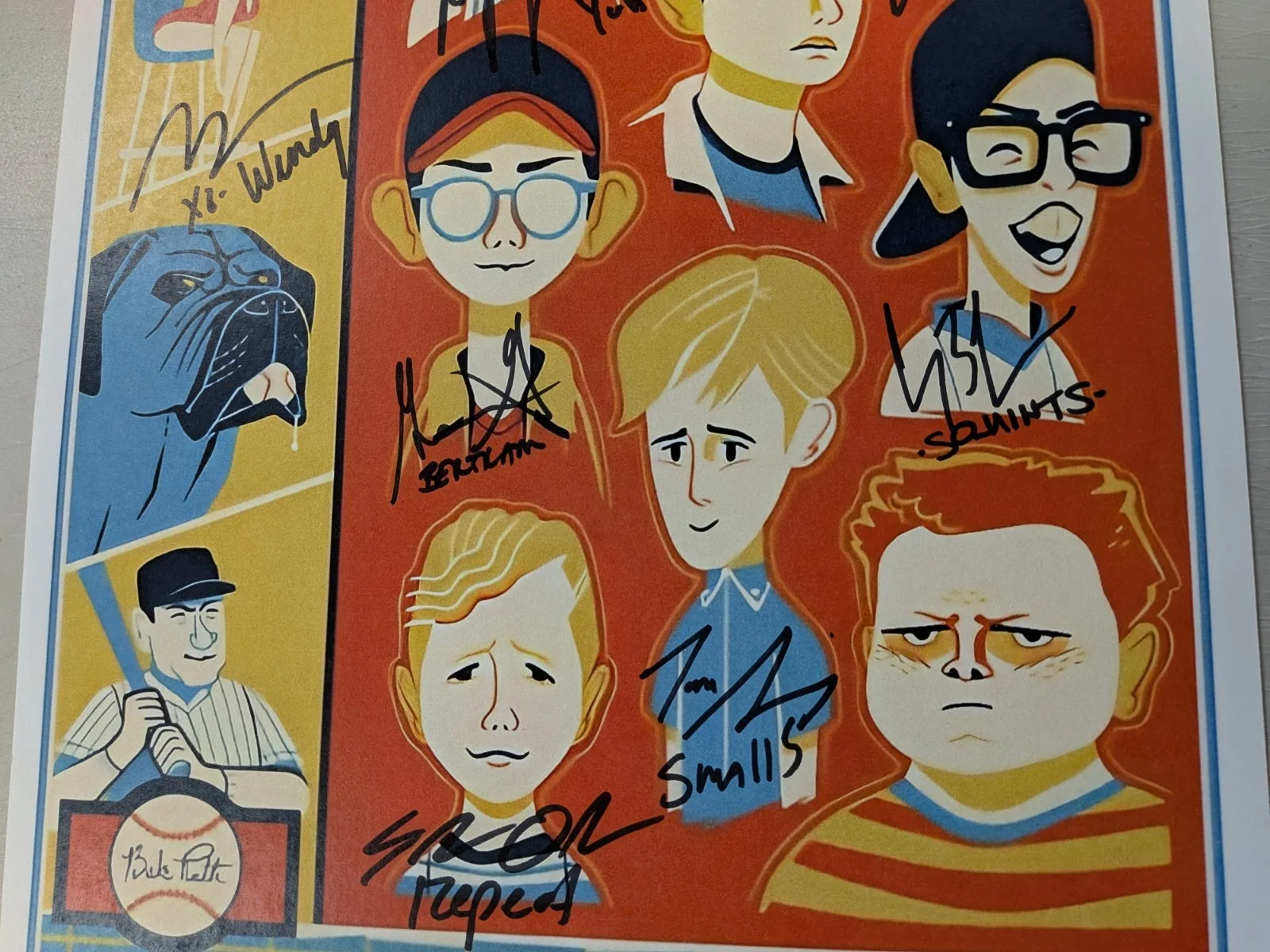 Marley Shelton +7 8x Cast Signed 11x17 Photo Poster The Sandlot JSA COA, изображение 3