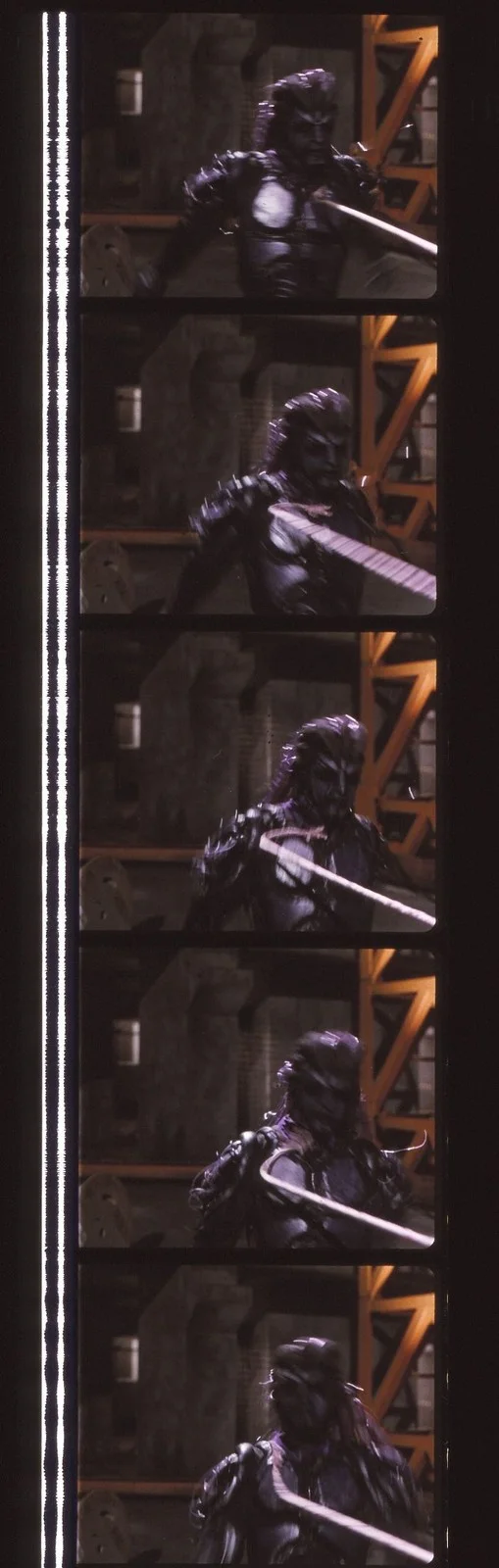 Mighty Morphin Power Rangers 35mm Film Cell strip very Rare var_b, изображение 3