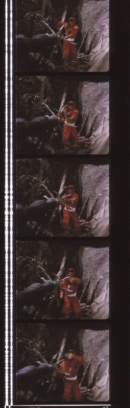 Mighty Morphin Power Rangers 35mm Film Cell strip very Rare var_b, изображение 4