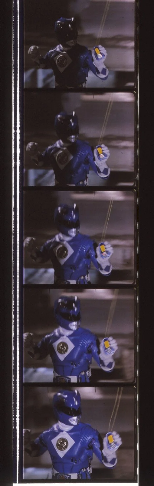 Mighty Morphin Power Rangers 35mm Film Cell strip very Rare var_b, изображение 5