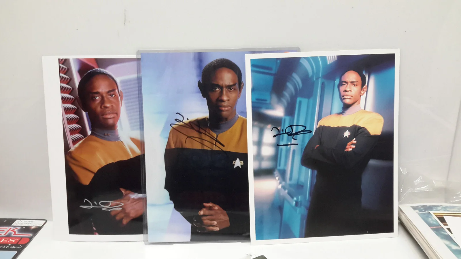 Tim Russ/Tuvok Star Trek Voyager Autograph 8x10 Color Photo- 7 Diff Available, image 2
