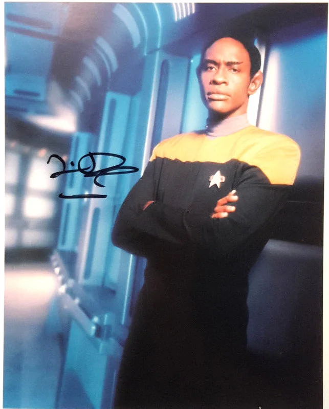Tim Russ/Tuvok Star Trek Voyager Autograph 8x10 Color Photo- 7 Diff Available, image 5
