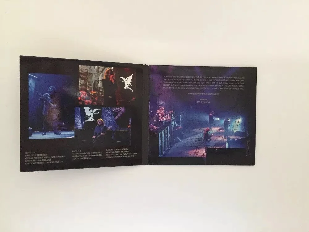 Black Sabbath "The End" Tour CD Original Factory Sealed +T-Shirt Limited, изображение 5