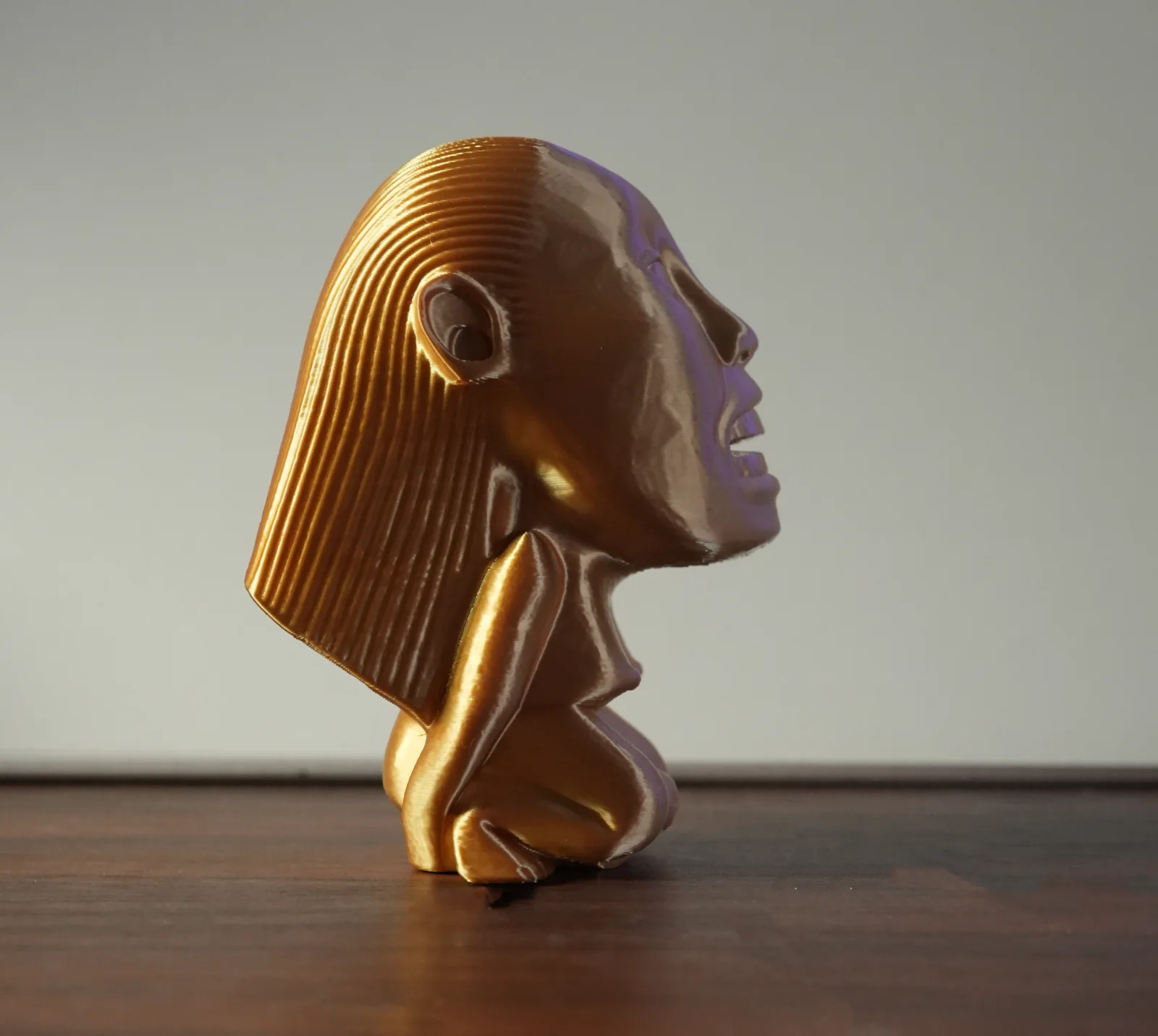 Indiana Jones Prop - The Golden Fertility Idol Model Statue in Gold / 11cm Tall, изображение 3