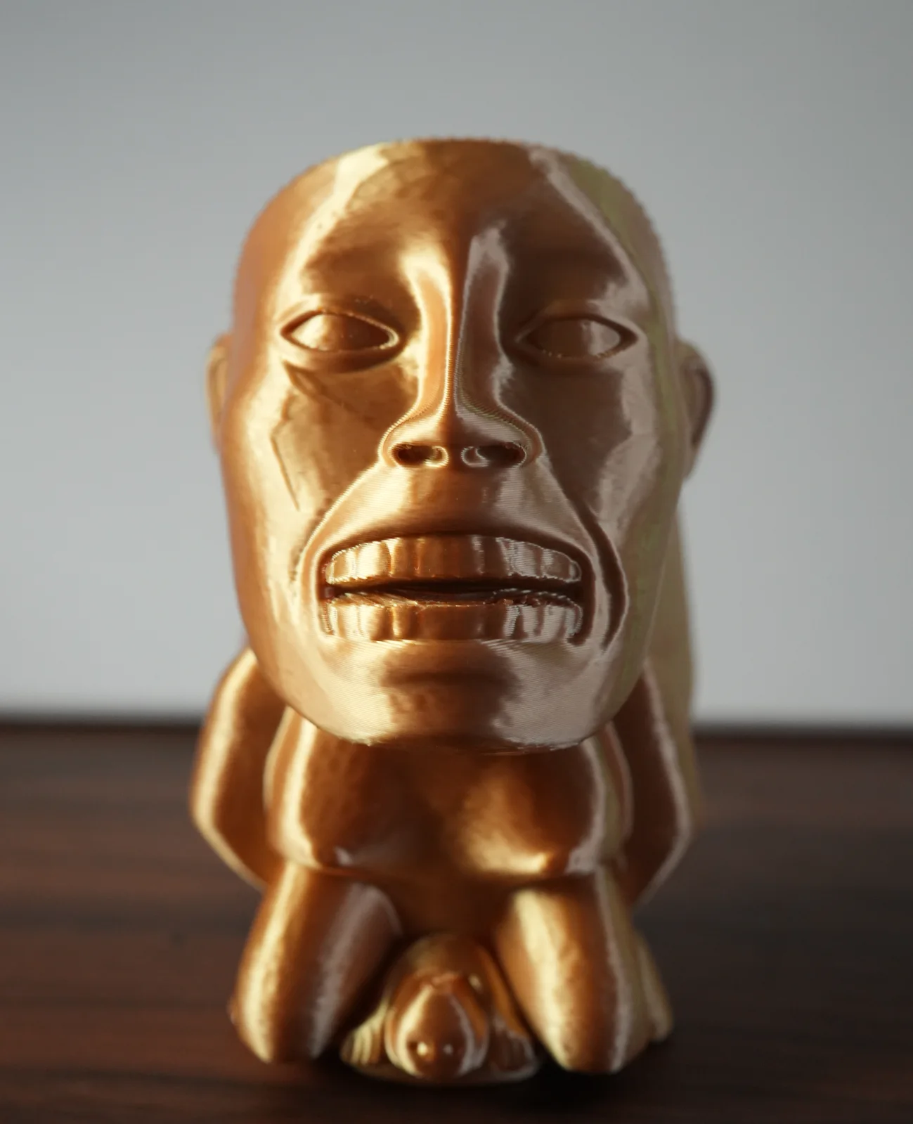 Indiana Jones Prop - The Golden Fertility Idol Model Statue in Gold / 11cm Tall, изображение 5