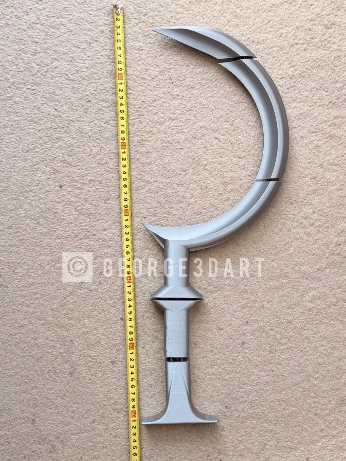 Bela Dimitrescu’s Sickle Resident Evil Cosplay Prop 3d Printed, image 2