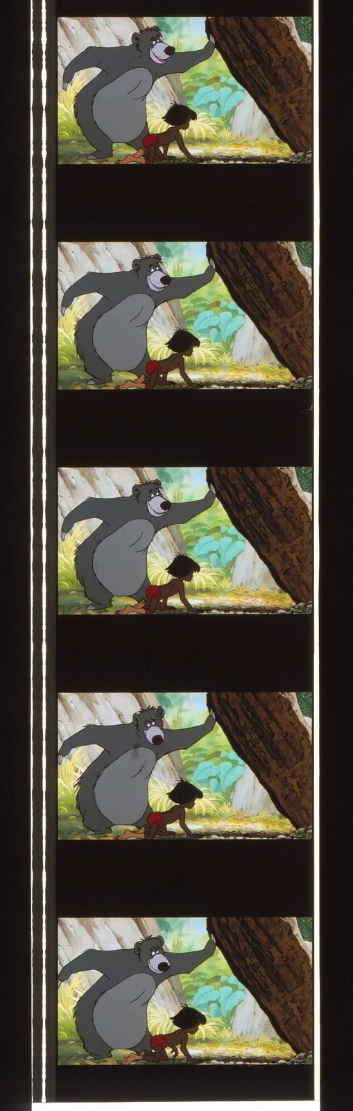 The Jungle Book 35mm Film Cell strip very Rare var_e, image 5